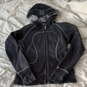 Special Edition Lululemon Dark Gray Zip-Up Hoodie